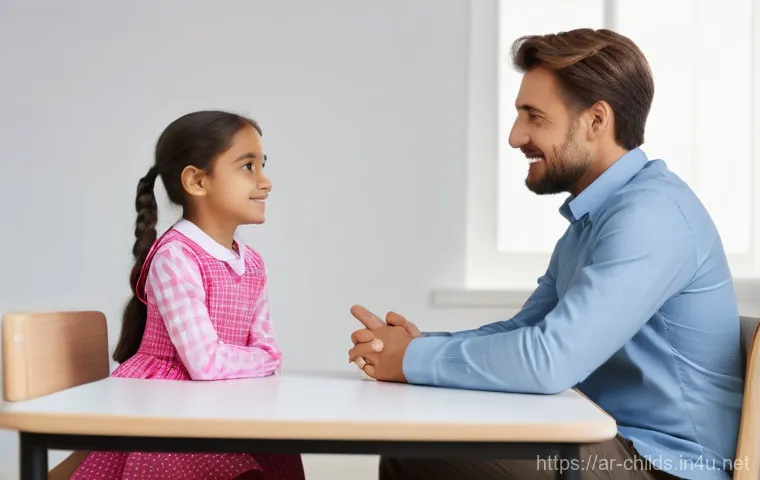 아동심리상담사 직업 전망 - **Prompt:** A warm and inviting scene inside a child psychologist's office. A kind, professional fem...